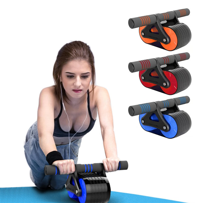 Double Wheel Abdominal Exerciser Women Men